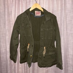 Levi's Dark Olive Military Jacket